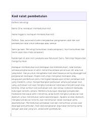 Pahami persyaratan membuat surat kuasa berdasarkan contoh surat kuasa di bawah ini. Kod Ralat Pembetulan