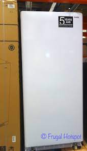 Freestanding upright freezer in white. Danby 16 7 Cu Ft Upright Freezer At Costco For A Limited Time
