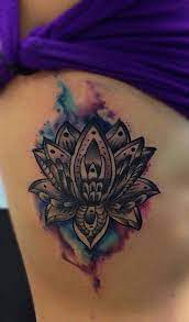 Lotus Mandala Watercolor Mine Trendy Tattoos Tattoos Healing Tattoo