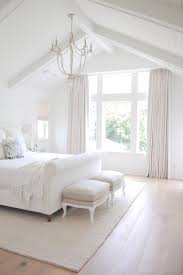 All white can get boring, fast, so liven it up with potted plants and greenery. All White Bedroom Hmdcrtn