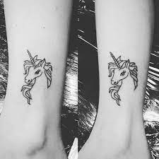 If they have enamored you too, then wearing a unicorn tattoo is not a bad idea, provided you know the true meaning of unicorn tattoos! 29 Likes 2 Comments Rachel Rachellola08 On Instagram Matching Tattoo With My Best Friend Tattoo Unico Matching Tattoo Friend Tattoos Anklet Tattoos