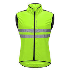Amazon Com Wosawe Men S High Visibility Cycling Wind Vest Sleeveless Reflective Bicycle Gilet Gateway Cycling Vest Cycling Outfit Running Vest