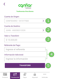 Maybe you would like to learn more about one of these? Transferencias Entre Bancos Con La App Movil Confiar
