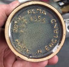 Royal Alma ware by Thomas Cone, Longton, Staffs.