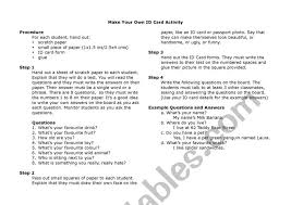 Get started with your own id card designs by launching our online id maker. Make Your Own Id Card Esl Worksheet By Piscadorvn
