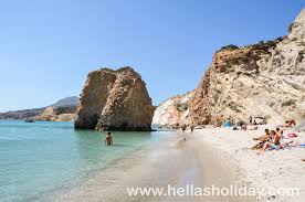 You can easily spend a day here, as the beach has everything you need: The Top 10 Best Beaches In Milos
