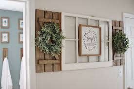 Farmhouse Hallway Shutter Wall Decor Window Decor Diy Farmhouse Dining Rooms Decor