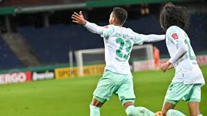 Sv werder bremen vs 1. Werder Bremen Pokal In Hannover Werder In 3 Minuten In Runde 3 Bundesliga Bild De