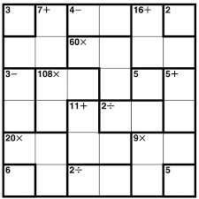 13 best photos of printable kenken 6x6 kenken puzzles. A Kenken Cheat Sheet Jack S Personal Blog On Mathematics