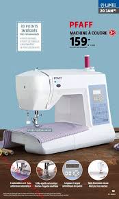 Machine à coudre marque : Lidl Machine A Coudre Pfaff Le 20 01 2020 Catalogue007 Com