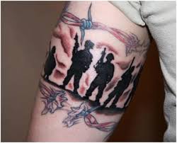 And even furthermore, symbols such as an anchor and a globe are also very prominent in marine tattoo ideas. Military Tattoo Meaning Uses A Small Tattoo Design With A Military Meaning Body Tattoo Art