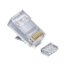 The connectors included in the termination tool kit, work with cat6 and can be purchased separately for refill. Platinum Tools Cat6 Rj45 8p8c 2 Pc Round Solid 3p Hp Connectors 25 Pack 106187c