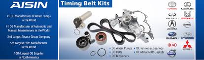 Aisin Tkf 006 Engine Timing Belt Kit With New Water Pump