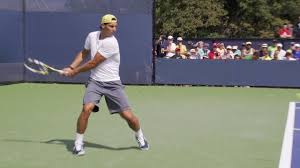 Nadal talks french open and the pressure to perform: Rafael Nadal Backhand 2013 Cincinnati Open Youtube