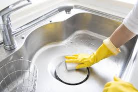 how to clean a stainless steel sink (11