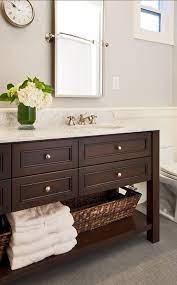 Add style and functionality to your bathroom with a bathroom vanity. Traditional Transitional Coastal Interior Design Ideas Bathroom Vanity Designs Bathroom Styling Trendy Bathroom