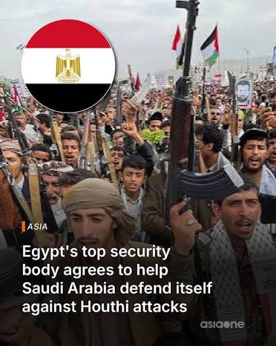 Egypt's announcement on military support came as Saudi Arabia has been pressing allies for assistance. Full story #linkinbio #news #Egypt # SaudiArabia #MiddleEast #War 📸: Reuters (Main)
