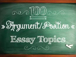 The initial approach is to create tiny spheres, in which the charged color pigments are suspending in the transparent oil and would move depending on the electronic charge. 100 Argument Or Position Essay Topics With Sample Essays Owlcation