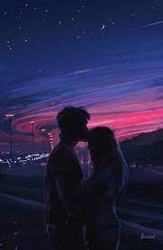 If you're looking for the best anime love wallpaper then wallpapertag is the place to be. Love Framed Art Print By Aenami Vector Black X Small 10x12 In 2020 Scenery Wallpaper Cute Couple Drawings Anime Scenery