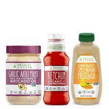 Последние твиты от primal kitchen (@primalkitchenco). Amazon Com Primal Kitchen Condiment Dipping Kit Contains Avocado Oil Garlic Aioli Mayo Organic Unsweetneed Ketchup And Organic Spicy Brown Mustard Whole 30 Approved 3 Bottles Grocery Gourmet Food