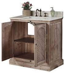 36 inch bathroom vanities are some of the most common vanities available, and they are some of the best options for the average bathroom. Rustic Style 31 Inch Bathroom Vanity Traditional Bathroom Vanities And Sink Consoles By Infurniture Inc Houzz