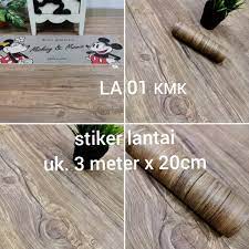 Akan tetapi jika membutuhkan bantuan, kami juga menyediakan jasa pemasangannya. Vip Wallpaper Stiker Lantai Sticker Vinyl Pvc Motif Kayu La 01 Kmk Uk 20cm X 3meter Shopee Indonesia