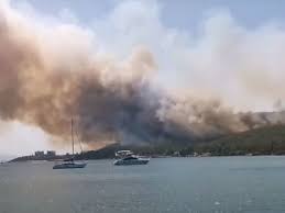 Лесной пожар возник 28 июля днем близ городка манавгат в 75 км от анталии. Mvs3gj29hzeewm