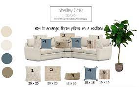 How To Arrange Throw Pillows On Your Sectional Shelley Sass Designs Interior Design Remodeling Interior Design Interior Design Tips Boutique Interior Design