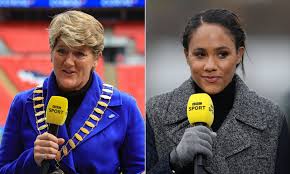 As one of the leading female bbc news sports presenters, clare currently hosts the clare balding. Clare Balding Reveals She Refuses To Cover Men S Football Because It S Toxic For Female Presenters Daily Mail Online