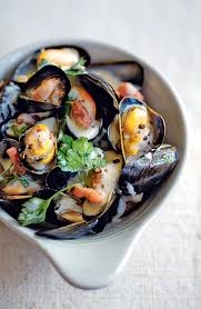 Moules Au Cidre Et Aux Lardons Recette Recettes De Cuisine Moules Lardon