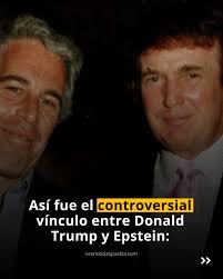 Polémica 🔥 The New York Times expone la estrecha amistad entre Donald  Trump y Jeffrey #Epstein, revelando encuentros, vuelos compartidos y  testimonios controversiales. Aunque #Trump niega vínculos d3lict1vos, el  escándalo sigue generando