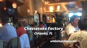 Maybe you would like to learn more about one of these? The Cheesecake Factory Winter Park Wheelchair Jimmy Restaurant Accessibility Reviews
