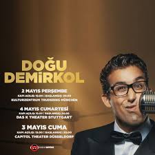 Hayatımda bu kadar güldüğümü hatırlamıyorum ben arkadaş Dogu Demirkol Almanya Turnesi 2019 Event Office Music Live Event Management