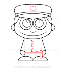 This is easy pictures to draw, and let's get started. How To Draw A Policeman