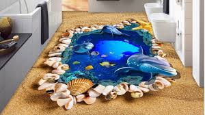 5 steps to install 3d flooring in your bathroom. 3d Bathroom Floor Designs That Will Mess With Your Mind á´´á´° Youtube