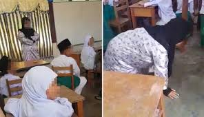 Fakta viral video guru merangkak mengelilingi kelas dihukum orangtua murid, tahan malu dilihat murid. Video Ibu Paksa Ustazah Merangkak Sebab Tak Puas Hati Anaknya Didenda Sehingga Cedera Trauma The Reporter