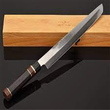 Damascus Steel Knife Handmade Blades Chef Knife Vg10 Kitchen Knife Japan Ebony Handle Fillet Knives Sale Free Shipping 4 1 1 Chef Knife Kitchen Knives Knife