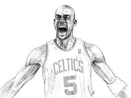 Boston celtics vector logo eps, ai, cdr. Kevin Garnett Drawing Stay At Home Has Got Me Going Through Some Old Art Figured I D Post It In Light Of The Hall Of Fame Induction Bostonceltics