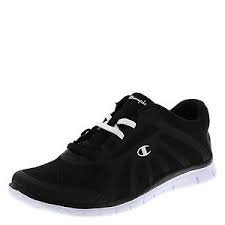 Black And White Champion Shoes Champion Women S Shoes Gusto Runner Black White Wide Champion Shoes Black Athletic Shoes Champion Sneakers