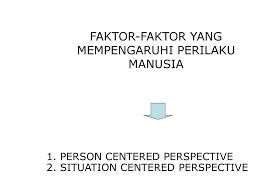 Pengaruh keluarga meliputi faktor keturunan dan faktor lingkungan. Faktor Faktor Yang Mempengaruhi Perilaku Manusia Ppt Download