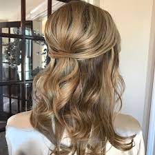 40 Irresistible Hairstyles For Brides And Bridesmaids Bridemaids Hairstyles Medium Hair Styles Long Hair Styles
