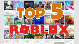 Cómo tener robux gratis en roblox sin verificación humana. Los Mejores Juegos De Roblox Top 5 Youtube