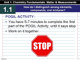 Matter is classified as a pure substance when all of the particles are identical. Unit 1 Chemistry Fundamentals Matter Measurements 1 1