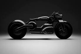 tron meets bladerunner with the new curtiss zeus electric bobber motorcycle バイクのデザイン トロンバイク クルーザー