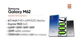 Maybe you would like to learn more about one of these? Samsung Galaxy M62 Launch Date Announced Will Be A Renamed Galaxy F62