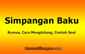 Contoh ini merupakan data kuantitatif. Simpangan Baku Rumus Cara Menghitung Contoh Soal
