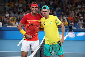 He is known for his flat forehand shot after a short backswing with a height of 6ft. Alex De Minaur I Was On The Mission Against Rafael Nadal But It Slipped Away