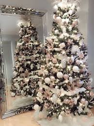 I added lots of silver, gold, pewter and champagne colored christmas balls and ornaments to our tree and mixed the finishes for a beautiful layered look. Elegant White And Gold Christmas Tree Decor Novocom Top