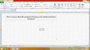 It is a necessary control for every cash account. Bank Reconciliation Statement Excel Template Xls Dengan Cute766