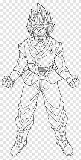 Line Art Goku Vegeta Super Saiyan Gogeta Coloring Book Transparent Png A very simple example of a swing component to draw lines. line art goku vegeta super saiyan